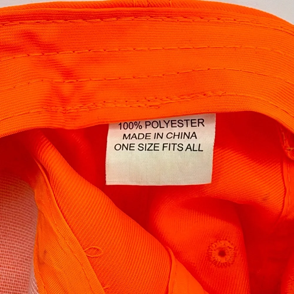 2 Buckmasters‎ Orange Adjustable Baseball Cap